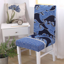 Load image into Gallery viewer, 1/2/4/6 Pieces European Printing Chair Covers Elastic Slipcovers
