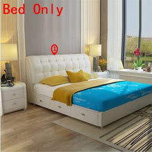 Load image into Gallery viewer, Frame Meble Yatak Odasi Mobilya Tempat Tidur Tingkat Bett Leather bedroom Furniture Mueble De Dormitorio Moderna Cama Bed