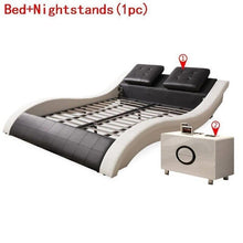 Load image into Gallery viewer, Bett Room Totoro Meble Frame Yatak Literas Home Modern Box Leather bedroom Furniture Cama Moderna Mueble De Dormitorio Bed