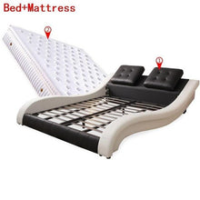 Load image into Gallery viewer, Bett Room Totoro Meble Frame Yatak Literas Home Modern Box Leather bedroom Furniture Cama Moderna Mueble De Dormitorio Bed