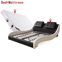 Load image into Gallery viewer, Bett Room Totoro Meble Frame Yatak Literas Home Modern Box Leather bedroom Furniture Cama Moderna Mueble De Dormitorio Bed