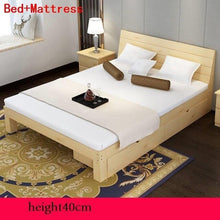 Load image into Gallery viewer, Bett Room Ranza Tempat Tidur Tingkat Recamaras Yatak Letto Matrimoniale bedroom Furniture Mueble De Dormitorio Cama Moderna Bed