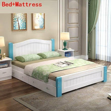 Load image into Gallery viewer, Bett Room Ranza Tempat Tidur Tingkat Recamaras Yatak Letto Matrimoniale bedroom Furniture Mueble De Dormitorio Cama Moderna Bed