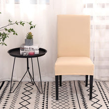 Load image into Gallery viewer, Grey Color Chair Covers Spandex Desk Seat Chair Covers