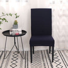 Load image into Gallery viewer, Grey Color Chair Covers Spandex Desk Seat Chair Covers