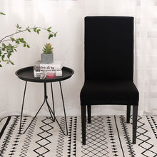 Load image into Gallery viewer, Grey Color Chair Covers Spandex Desk Seat Chair Covers