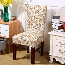 Load image into Gallery viewer, Floral Printing Chair Cover Elastic Anti-dirty Stretch Removable