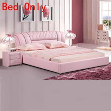 Load image into Gallery viewer, Casa Mobili Literas Mobilya Lit Enfant Meble Matrimonio Modern Leather bedroom Furniture Cama Moderna Mueble De Dormitorio Bed