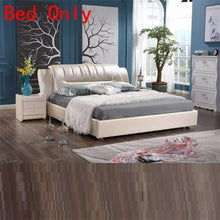 Load image into Gallery viewer, Casa Mobili Literas Mobilya Lit Enfant Meble Matrimonio Modern Leather bedroom Furniture Cama Moderna Mueble De Dormitorio Bed