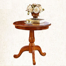Load image into Gallery viewer, table 100% wood tea table European wood table living room fruniture hotel salon table