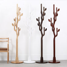 Load image into Gallery viewer, New Fashion creative clothes hat rack 100% wood tree leaf coat rack Luxury living room furniture decoration storage wood hook