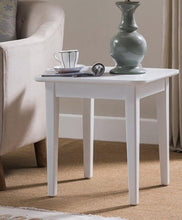 Load image into Gallery viewer, 100% Wood tea table telephone table white black brown wood coffee table