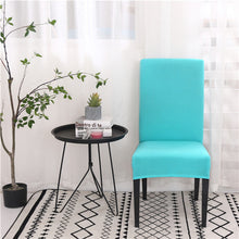 Load image into Gallery viewer, Solid Color Chair Covers Spandex Dining Room Stretch Seat Cover Chair