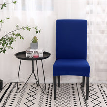 Load image into Gallery viewer, Solid Color Chair Covers Spandex Dining Room Stretch Seat Cover Chair
