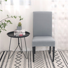 Load image into Gallery viewer, Solid Color Chair Covers Spandex Dining Room Stretch Seat Cover Chair