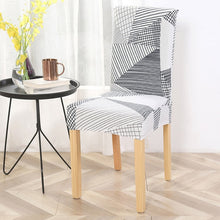 Load image into Gallery viewer, 1PC Chair Cover Floral Print Pattern Elastic Chair Slipcover for Dining Room Wedding Party Hotel