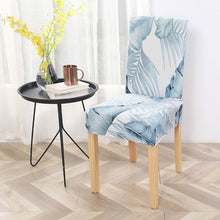 Load image into Gallery viewer, 1PC Chair Cover Floral Print Pattern Elastic Chair Slipcover for Dining Room Wedding Party Hotel