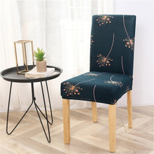 Load image into Gallery viewer, 1PC Chair Cover Floral Print Pattern Elastic Chair Slipcover for Dining Room Wedding Party Hotel