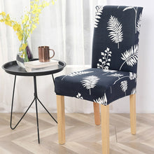 Load image into Gallery viewer, 1PC Chair Cover Floral Print Pattern Elastic Chair Slipcover for Dining Room Wedding Party Hotel