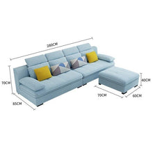 Load image into Gallery viewer, Maison Koltuk Takimi Copridivano Zitzak Moderno Asiento Pouf Moderne Puff Para Set Mobili Mobilya De Sala Mueble Furniture Sofa