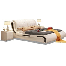 Load image into Gallery viewer, Modern Ranza Tempat Tidur Tingkat Quarto Meuble Maison Yatak Single Home Furniture Leather De Dormitorio Mueble Cama Moderna Bed