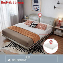 Load image into Gallery viewer, Modern Ranza Tempat Tidur Tingkat Quarto Meuble Maison Yatak Single Home Furniture Leather De Dormitorio Mueble Cama Moderna Bed