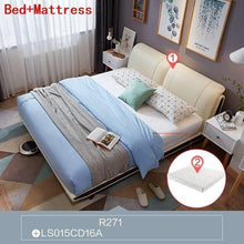 Load image into Gallery viewer, Modern Ranza Tempat Tidur Tingkat Quarto Meuble Maison Yatak Single Home Furniture Leather De Dormitorio Mueble Cama Moderna Bed