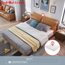 Load image into Gallery viewer, Modern Ranza Tempat Tidur Tingkat Quarto Meuble Maison Yatak Single Home Furniture Leather De Dormitorio Mueble Cama Moderna Bed