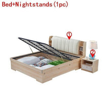 Load image into Gallery viewer, Moderna Set Yatak Room Frame Tempat Tidur Tingkat Letto A Castello Ranza Leather De Dormitorio Cama bedroom Furniture Mueble Bed