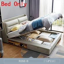 Load image into Gallery viewer, Moderna Set Yatak Room Frame Tempat Tidur Tingkat Letto A Castello Ranza Leather De Dormitorio Cama bedroom Furniture Mueble Bed