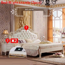 Load image into Gallery viewer, Modern A Castello Kids Letto Yatak Matrimonio Mobilya Home Leather bedroom Furniture Cama Moderna Mueble De Dormitorio Bed