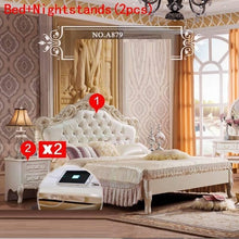 Load image into Gallery viewer, Modern A Castello Kids Letto Yatak Matrimonio Mobilya Home Leather bedroom Furniture Cama Moderna Mueble De Dormitorio Bed