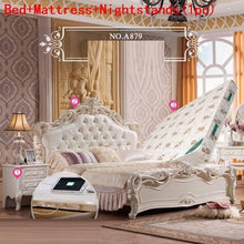 Load image into Gallery viewer, Modern A Castello Kids Letto Yatak Matrimonio Mobilya Home Leather bedroom Furniture Cama Moderna Mueble De Dormitorio Bed