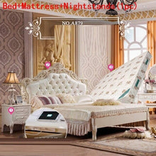 Load image into Gallery viewer, Modern A Castello Kids Letto Yatak Matrimonio Mobilya Home Leather bedroom Furniture Cama Moderna Mueble De Dormitorio Bed