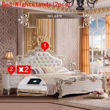 Load image into Gallery viewer, Modern A Castello Kids Letto Yatak Matrimonio Mobilya Home Leather bedroom Furniture Cama Moderna Mueble De Dormitorio Bed