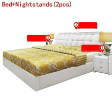 Load image into Gallery viewer, Lit Enfant Meble Matrimonio Kids Room Yatak Single Tempat Tidur Tingkat Letto Leather Mueble Cama Moderna bedroom Furniture Bed