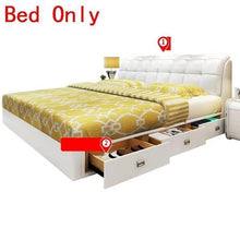 Load image into Gallery viewer, Lit Enfant Meble Matrimonio Kids Room Yatak Single Tempat Tidur Tingkat Letto Leather Mueble Cama Moderna bedroom Furniture Bed