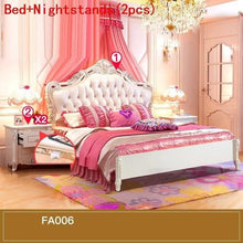 Load image into Gallery viewer, Lit Enfant Meble Matrimonio Kids Room Yatak Single Tempat Tidur Tingkat Letto Leather Mueble Cama Moderna bedroom Furniture Bed