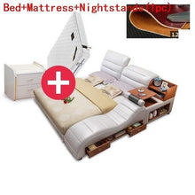 Load image into Gallery viewer, Tingkat Quarto Yatak Odasi Mobilya Infantil Letto A Castello Mobili Ranza Leather Moderna Cama Mueble bedroom Furniture Bed