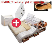 Load image into Gallery viewer, Tingkat Quarto Yatak Odasi Mobilya Infantil Letto A Castello Mobili Ranza Leather Moderna Cama Mueble bedroom Furniture Bed