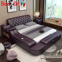 Load image into Gallery viewer, Tingkat Quarto Yatak Odasi Mobilya Infantil Letto A Castello Mobili Ranza Leather Moderna Cama Mueble bedroom Furniture Bed