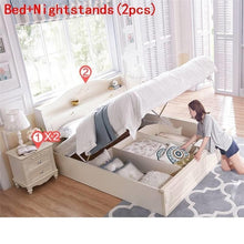Load image into Gallery viewer, Literas Set Box Infantil Room Kids Per La Casa Mobili Letto Matrimoniale Bett De Dormitorio Mueble bedroom Furniture Cama Bed