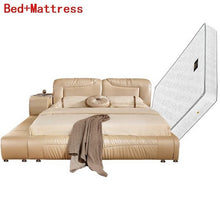 Load image into Gallery viewer, Infantil Box Letto Matrimoniale Room Kids Home Modern Bedroom Furniture Matrimonio Leather De Dormitorio Cama Moderna Mueble Bed