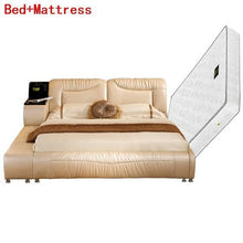 Load image into Gallery viewer, Infantil Box Letto Matrimoniale Room Kids Home Modern Bedroom Furniture Matrimonio Leather De Dormitorio Cama Moderna Mueble Bed
