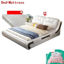 Load image into Gallery viewer, Infantil Box Letto Matrimoniale Room Kids Home Modern Bedroom Furniture Matrimonio Leather De Dormitorio Cama Moderna Mueble Bed