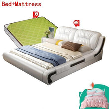 Load image into Gallery viewer, Infantil Box Letto Matrimoniale Room Kids Home Modern Bedroom Furniture Matrimonio Leather De Dormitorio Cama Moderna Mueble Bed