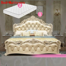 Load image into Gallery viewer, Letto Matrimoniale Recamaras Quarto Tempat Tidur Tingkat Kids Furniture Mobili Leather De Dormitorio Mueble Cama Moderna Bed