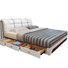 Load image into Gallery viewer, Kids Meble Modern Bedroom Home Furniture Bett Meuble Maison Mobilya Yatak Letto Leather Moderna Cama Mueble De Dormitorio Bed
