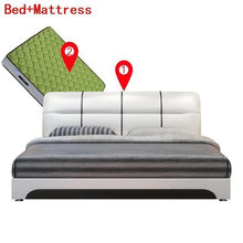 Load image into Gallery viewer, Kids Meble Modern Bedroom Home Furniture Bett Meuble Maison Mobilya Yatak Letto Leather Moderna Cama Mueble De Dormitorio Bed