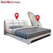 Load image into Gallery viewer, Kids Meble Modern Bedroom Home Furniture Bett Meuble Maison Mobilya Yatak Letto Leather Moderna Cama Mueble De Dormitorio Bed